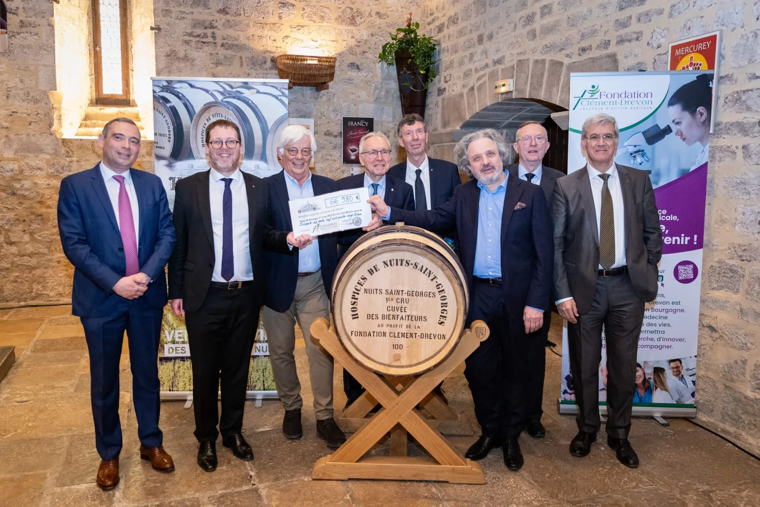 La presse est unanime, la Cuvée des Bienfaiteurs vendue au bénéfice de la Fondation Clément-Drevon a battu un record !